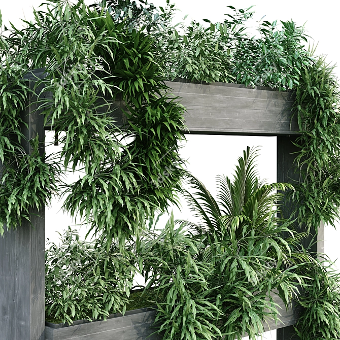 Vertical Oasis Plant Set 3D model image 2