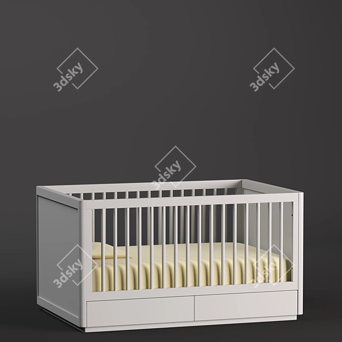 Versatile Kids Furniture Set 3D model image 3