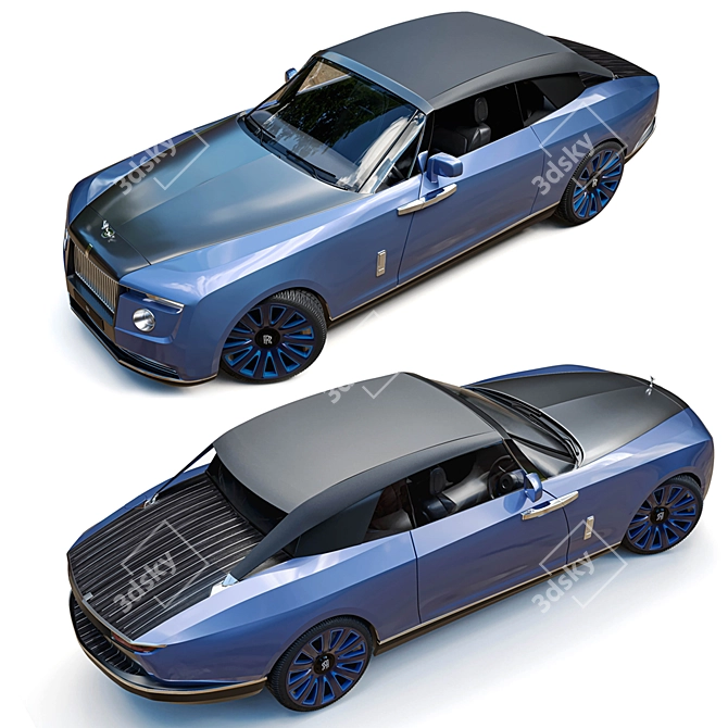 Sleek Ferrari Roma - High-Quality Model 3D model image 2