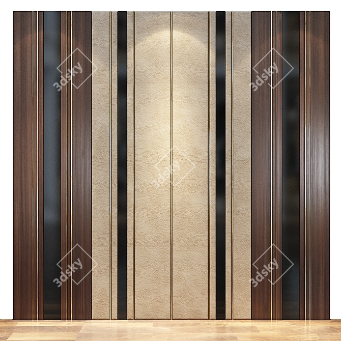 Versatile Wall Panel 86 - Enhance Your Space 3D model image 1