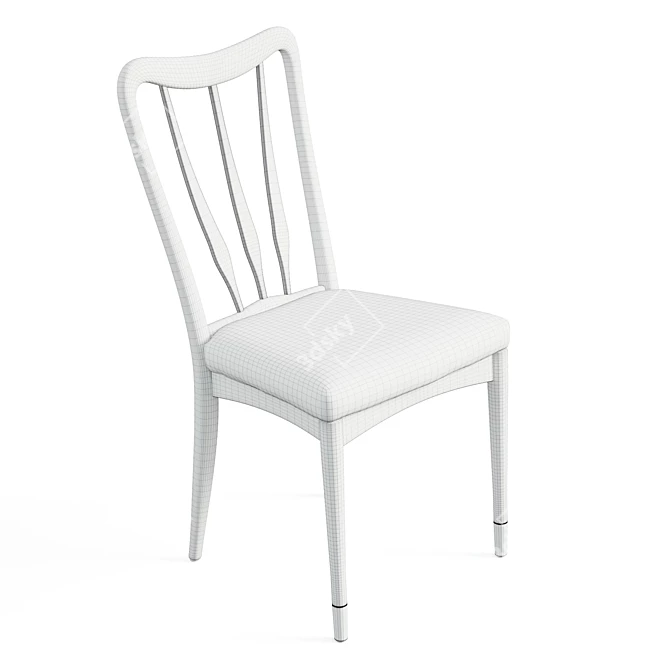 Scandinavian Elegance: Haverhill Dining Chair 3D model image 6