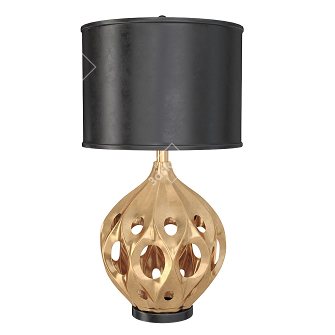 Elegant Safavieh Regina Table Lamp 3D model image 1