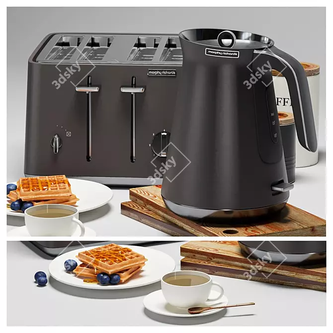 Versatile Morphy Richards Kitchen Set 3D model image 9