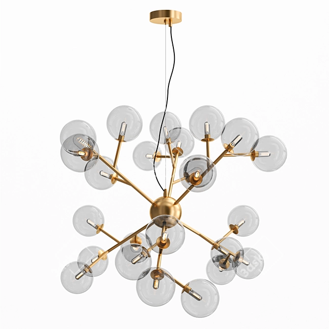 Elegant MAYTONI DALLAS Pendant 3D model image 1