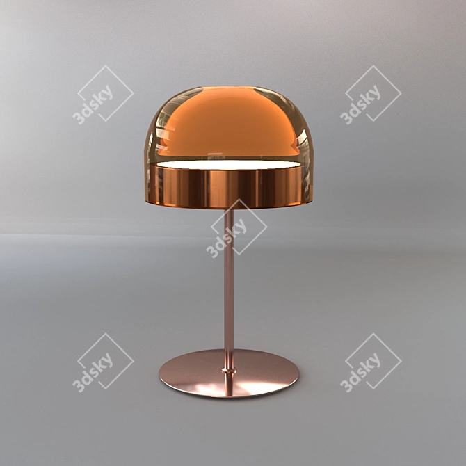 Elegant Milošh Tendence Table Lamp 3D model image 1