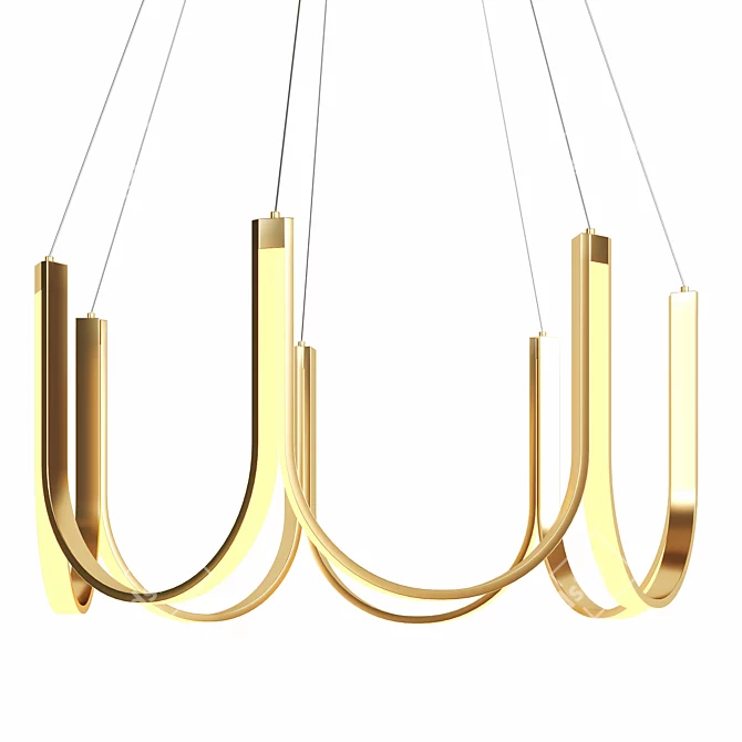 Modern U7 Pendant Light by ARPEL 3D model image 1