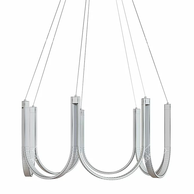 Modern U7 Pendant Light by ARPEL 3D model image 3