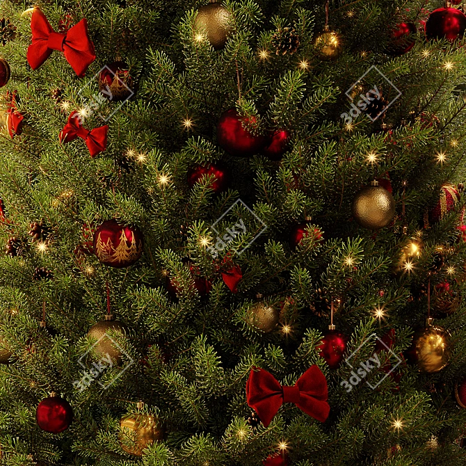 Sparkling Christmas Tree: 2013 Edition 3D model image 4