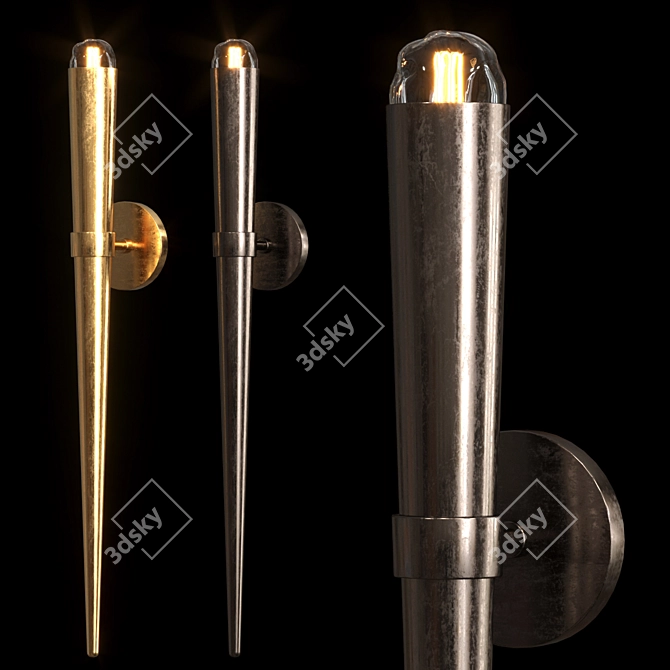 
Product Title: Stylish Stylus Lamp 3D model image 2