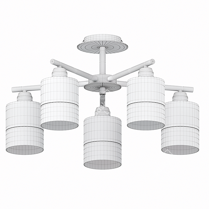 ALFA Basto Plafon - Stylish Ceiling Light 3D model image 3