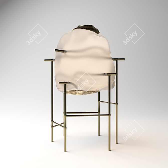 Elegance and Illumination: VINCENZO DE COTII Lamp 3D model image 1