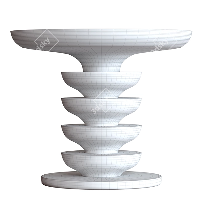 Italian Design PIMAR Ondulation 3D model image 3