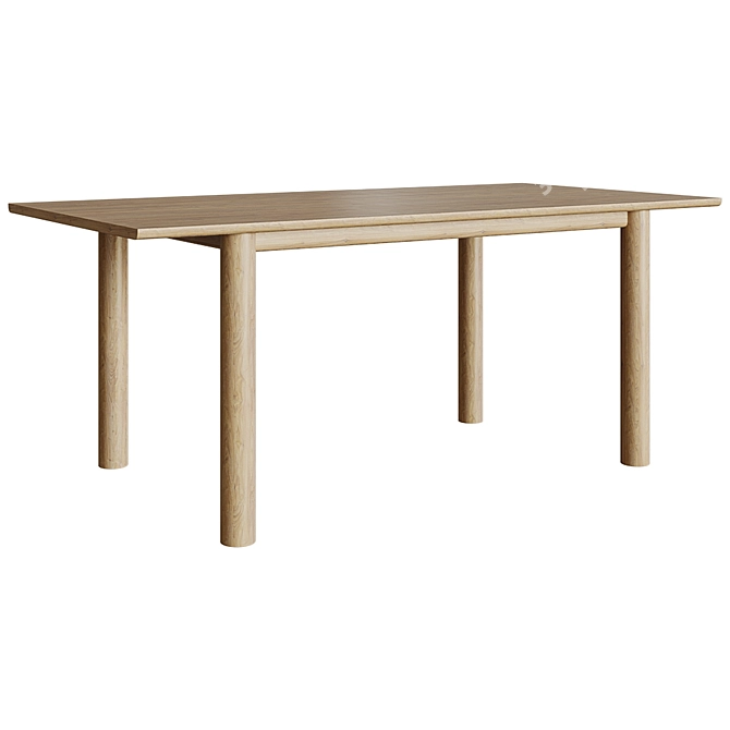 ZANAT Itamae Dining Table 3D model image 1