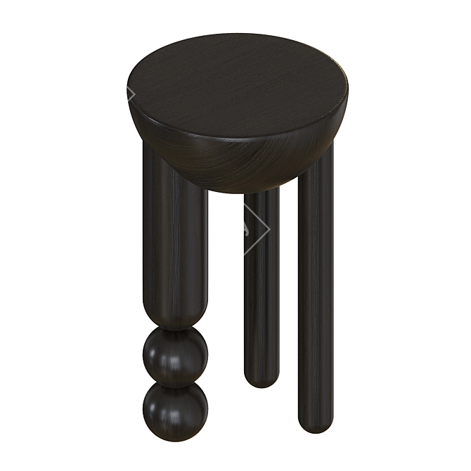 Elegant Profiterole Coffee Table 3D model image 3