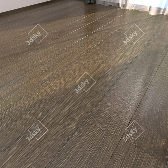 CIPRO Parquet: HD Textures, Corona + VRAY, 20x200cm 3D model image 1