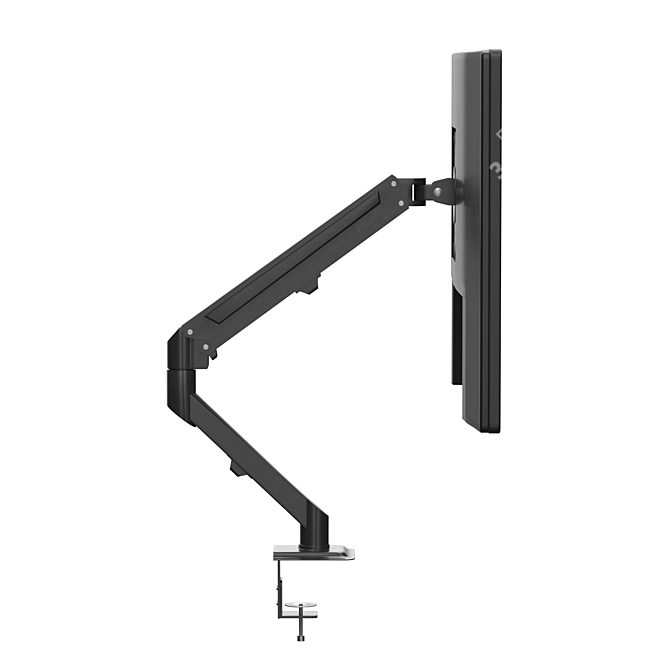 Space-Saving Monitor Holder 3D model image 2