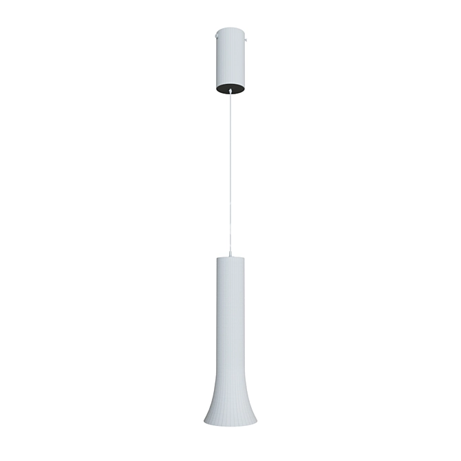 Elegant Rakurs Pendant Lamp 3D model image 2