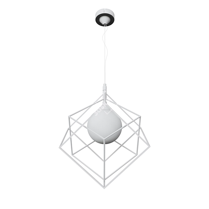 DeMarkt Prism Pendant Lamp 3D model image 2