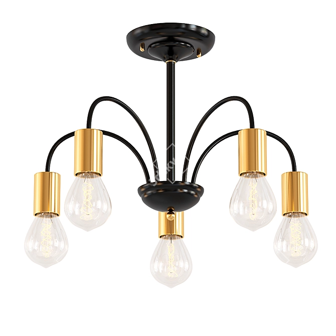 Hiper Chandelier - Timeless Elegance 3D model image 1