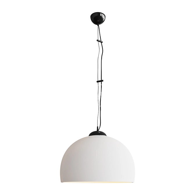 Opal Pendant Lamp by Kink Light 3D model image 1