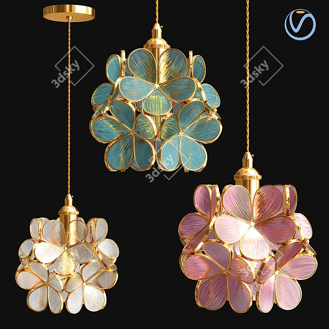 Elegant SUM Pendant 2016 3D model image 1