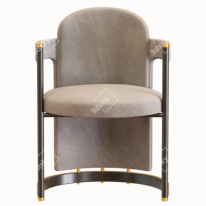 Elegant Orma Chair: Sophisticated Design 3D model image 2