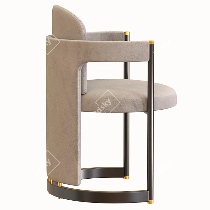 Elegant Orma Chair: Sophisticated Design 3D model image 3