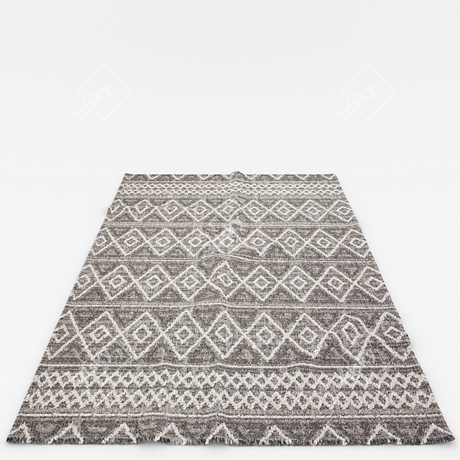 6-Piece Rug Set: Versatile and Realistic 3D Models 3D model image 6