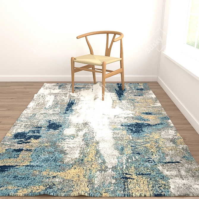 Versatile Rug Set - High-Quality 3D Models 3D model image 5