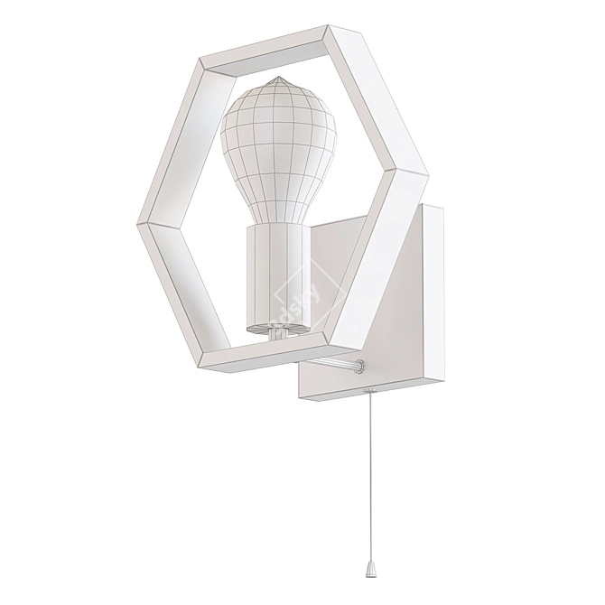 Arnia: Elegant European Style Pendant Light 3D model image 2