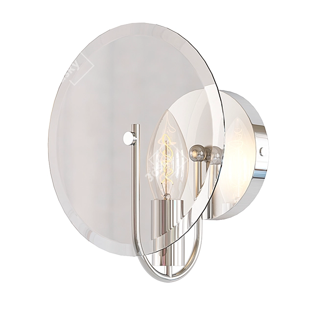 SIENA Modern LED Wall Light 3D model image 1