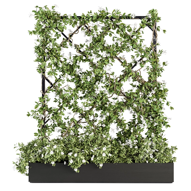 EcoWall - Outdoor Vertical Garden 3D model image 2