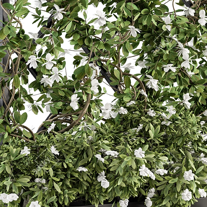 EcoWall - Outdoor Vertical Garden 3D model image 3