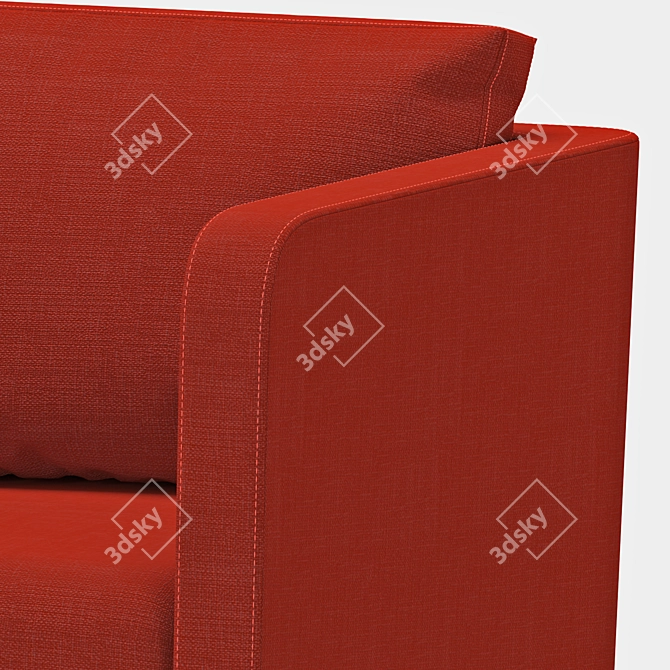 EKERÖ Armchair: Stylish and Versatile Furniture 3D model image 4