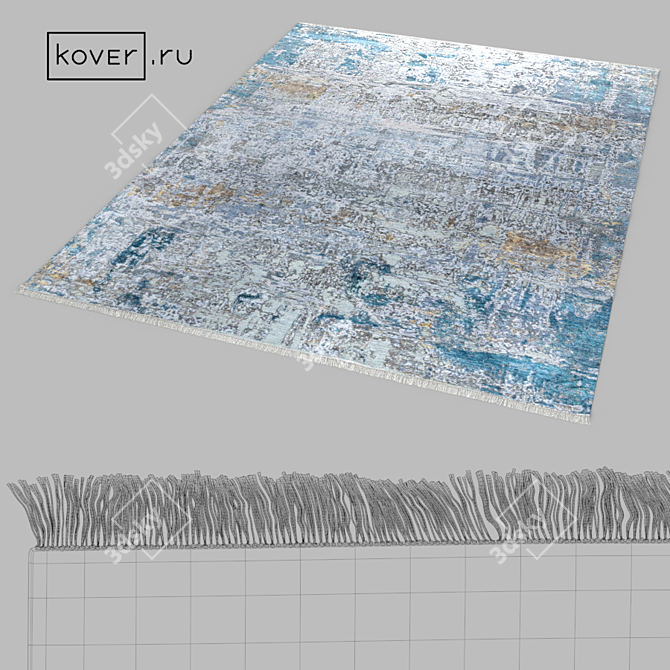 Art de Vivre "WEST HOLLYWOOD" Designer Carpet 3D model image 2