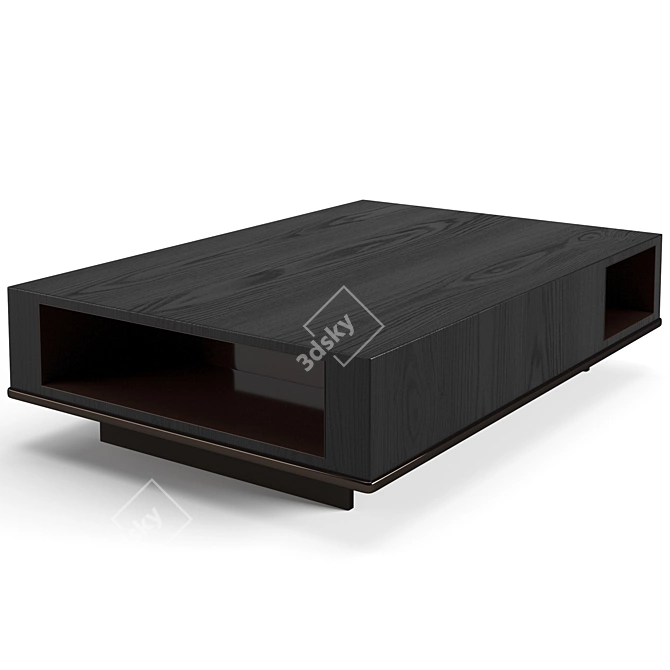 Elegant Minotti Roger Coffee Tables 3D model image 7