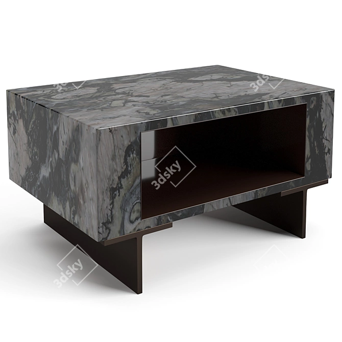 Elegant Minotti Roger Coffee Tables 3D model image 8