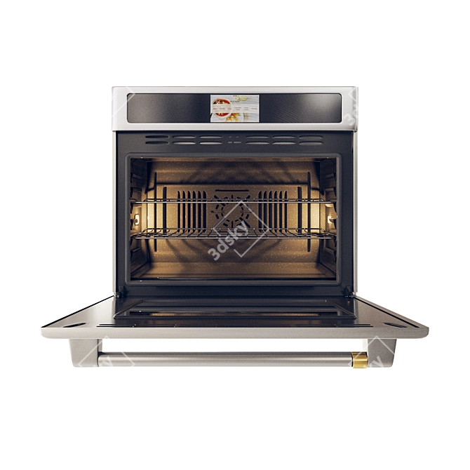 Cafe Oven Collection: Smart, Built-In, Convection 3D model image 4