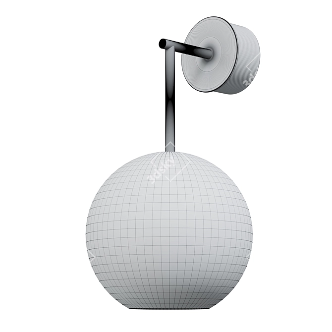 Modern Wall Lamp Galla 07545A 3D model image 2