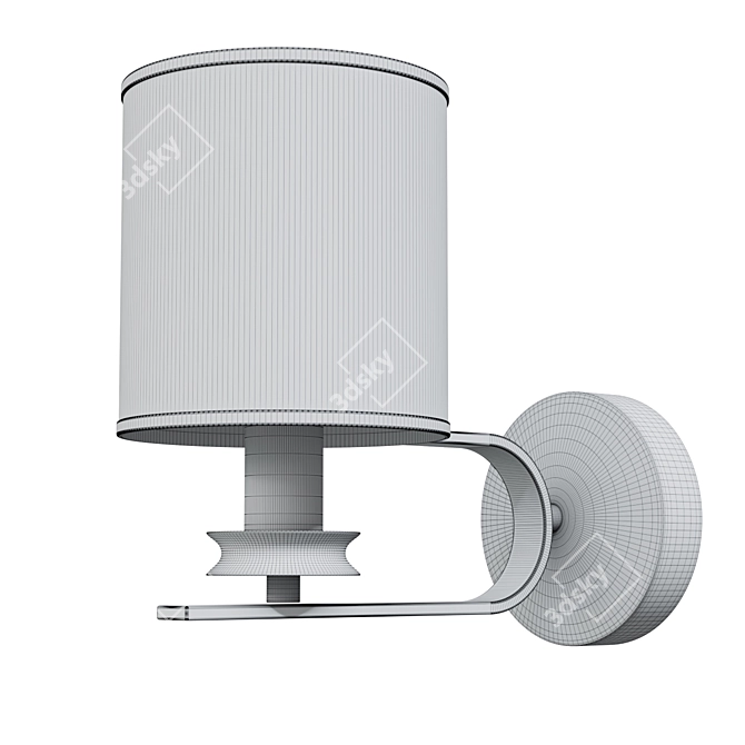 Elegant Venustus Wall Lamp 3D model image 2