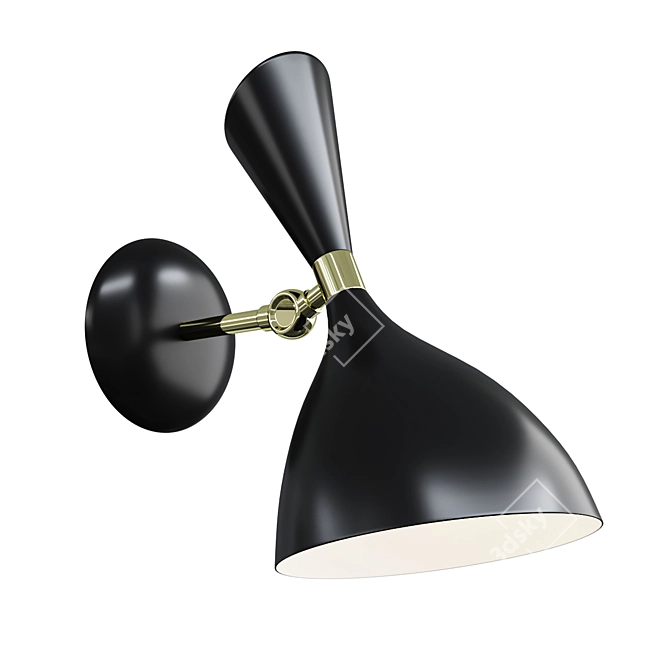 Modern Wall Lamp Rasto 4665 3D model image 1