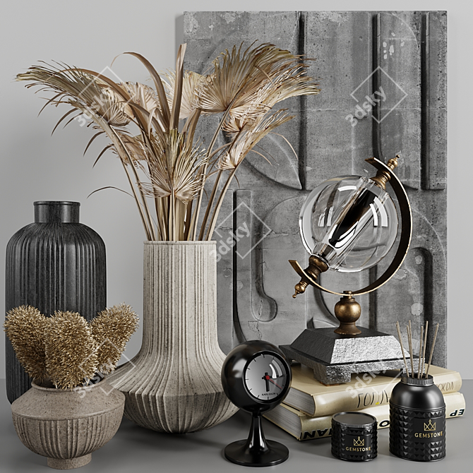 Elegant Decor Set 2018 3D model image 1