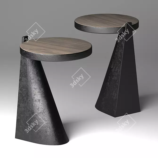 Elegance Elevated: Alca Coffee Table 3D model image 1