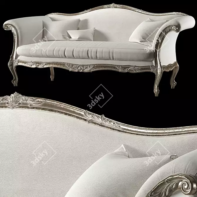 Luxury Elegance: Roberto Giovannini & Eloquence Sofas 3D model image 4