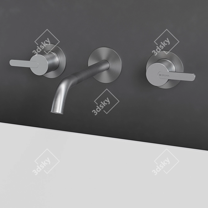 Luxury Bathtub Set: Treesse VIVA & ILIA 3D model image 3