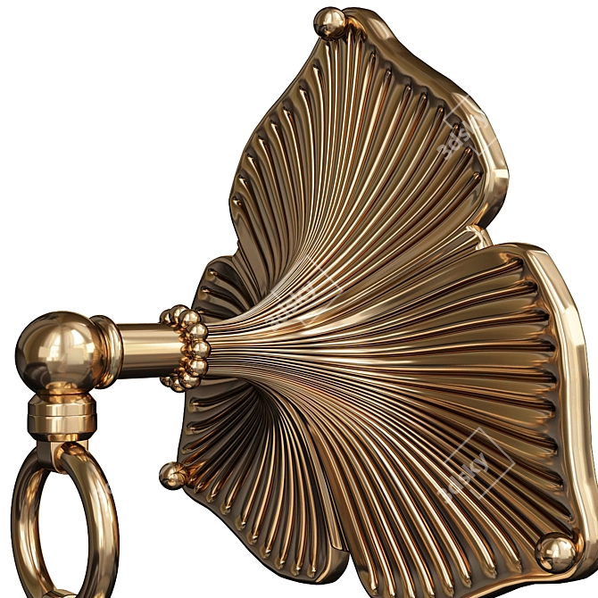 Artistic Craftsman Wall Sconce 3D model image 2