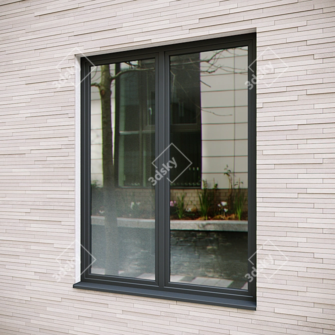 Optimized Exterior Windows v.01 3D model image 3