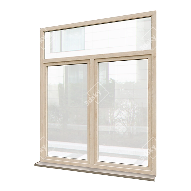 Optimized Exterior Windows v.03 3D model image 6