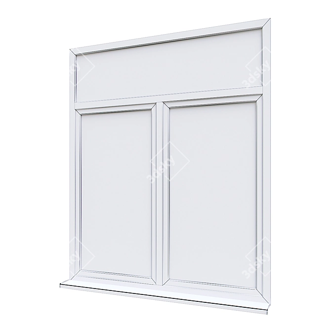 Optimized Exterior Windows v.03 3D model image 7