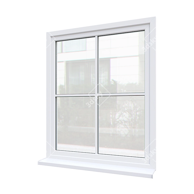 Optimized Exterior Windows v.05 3D model image 5